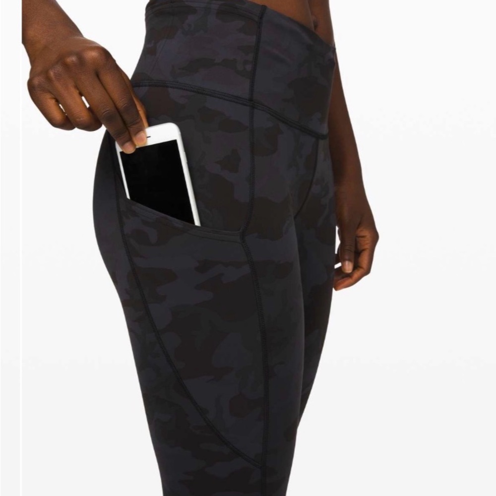 Lululemon Fast and Free High-Rise Crop II 23" - Picture 2 of 5